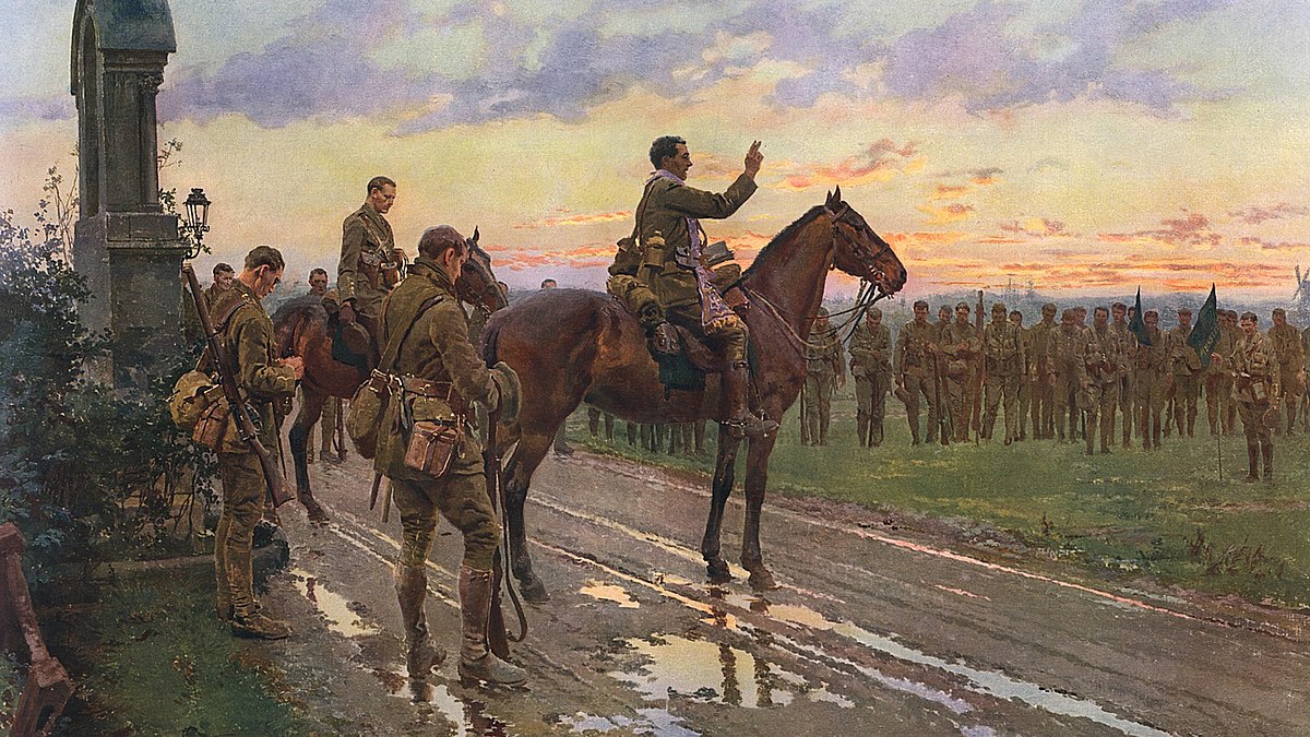 For those interested in the story of the magnificent painting the Last General Absolution of the Munsters at Rue de Bois, the local authority there intends to turn the site into a recycling centre. 
This is being opposed by many people in Ireland and France. The Richebourg local