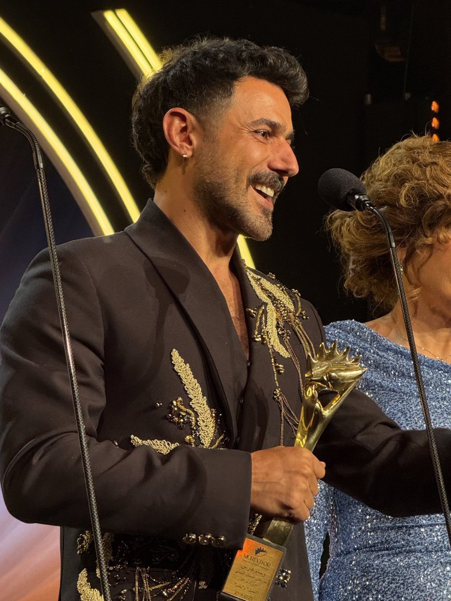 موركس الممثل اللبناني - دور أول عن "العميل" و"بالدم" #وسام_فارس
@WissamFares

#MurexDor #MilestoneEdition #25YearsNewDawnBrightFuture #LegacyOfExcellence