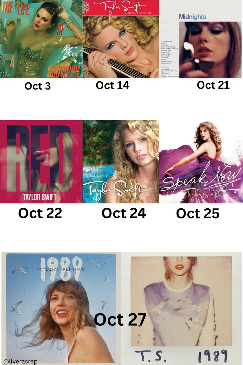 Taylor ama tanto outubro mas não tem nenhuma música citando o meu mês

nós de outubro merecemos isso!