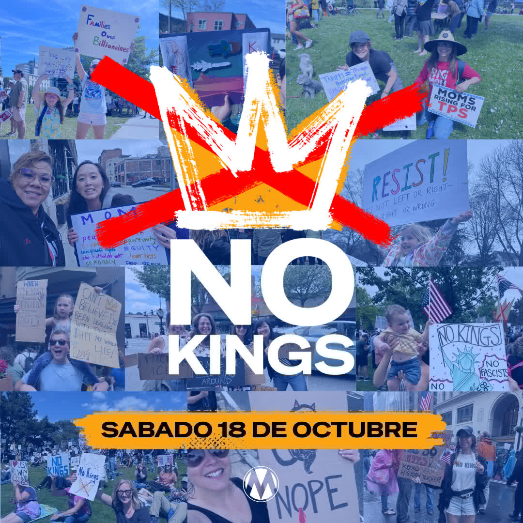 MamasConPoder's tweet image. El 18 de octubre volvemos a las calles. 🚨
No se trata de un día, sino de un movimiento que perdura.
Sin tronos, sin coronas, sin reyes. #NoKings #MamasConPoder
Únete: nokings.org