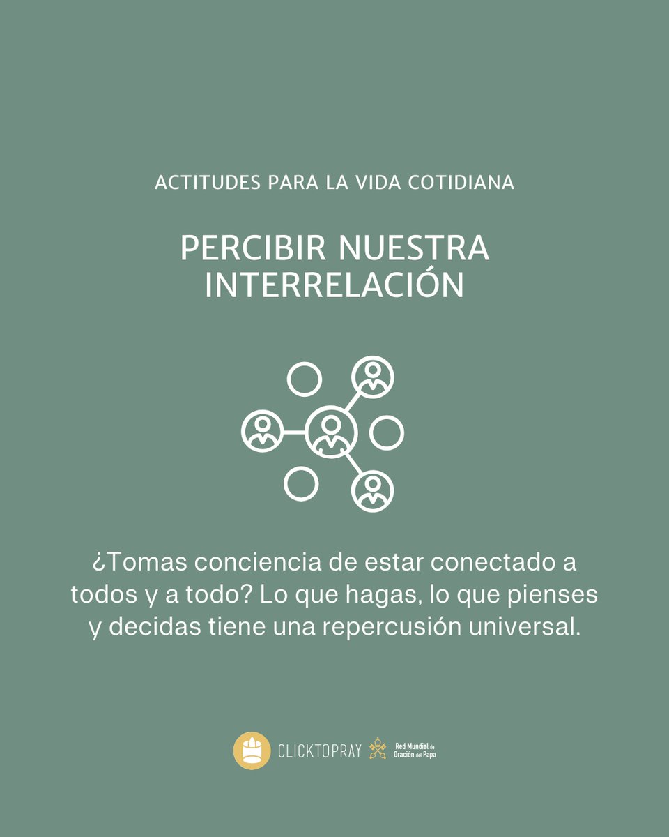 🙌Comparte con tu comunidad esta actitud y reza por la intención de oración del Papa. 

🔗clicktopray.org/monthly     

#LaudatoSi #TiempodelaCreación
#ElVideoDelPapa #ClickToPray
<a href="/vaticanIHD_ES/">Desarrollo Humano Integral</a>