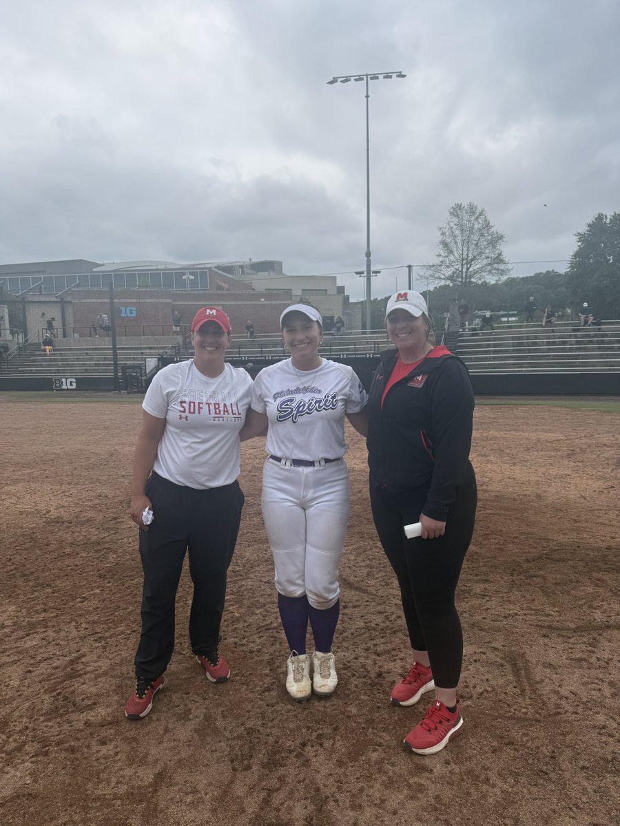 Thank you <a href="/TerpsSoftball/">Maryland Softball</a> for hosting a great camp! I had so much fun meeting the staff and players. Thank you for taking the time to watch me! Go Terps❤️🖤