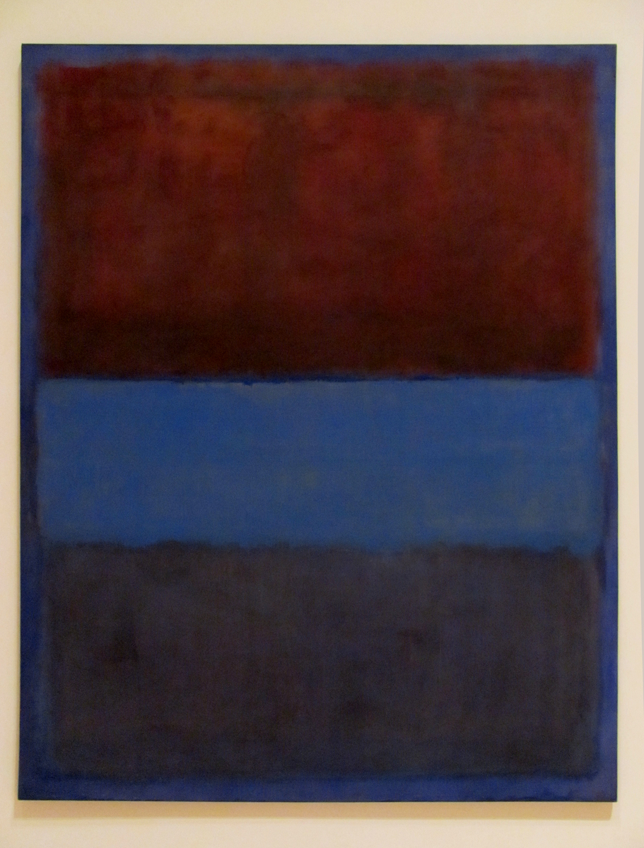 No.61 (Rust and Blue) #artbots #rothko
