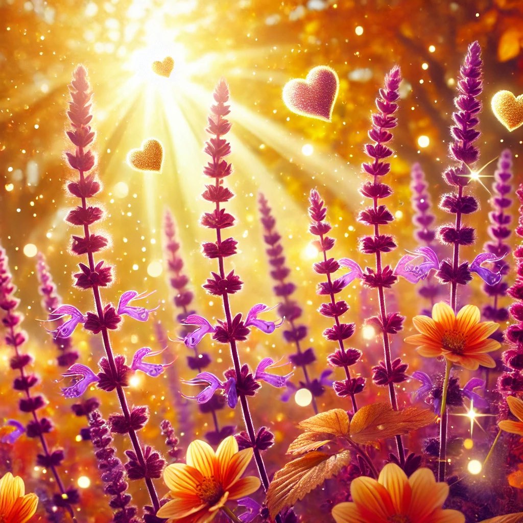 🌱9月22日　お誕生花×ハッピーマネー🌱

本日お誕生日の方、おめでとうございます！

🌸本日のお誕生花は「アメジストセージ」
🌿花言葉は「家庭的」「安らぎ」
＊＊＊

ベルベットのような紫色の花穂を揺らすアメジストセージは、見る人に落ち着きと癒しを与えてくれます。