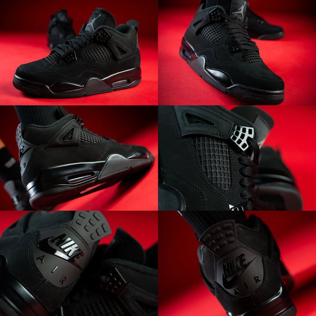 JustFreshKicks's tweet image. Air Jordan 4 Retro “Black Cat” 🐈‍⬛

• Nike Air branding
• Special packaging
• Full family sizing 
• November 28th 
• $225 USD