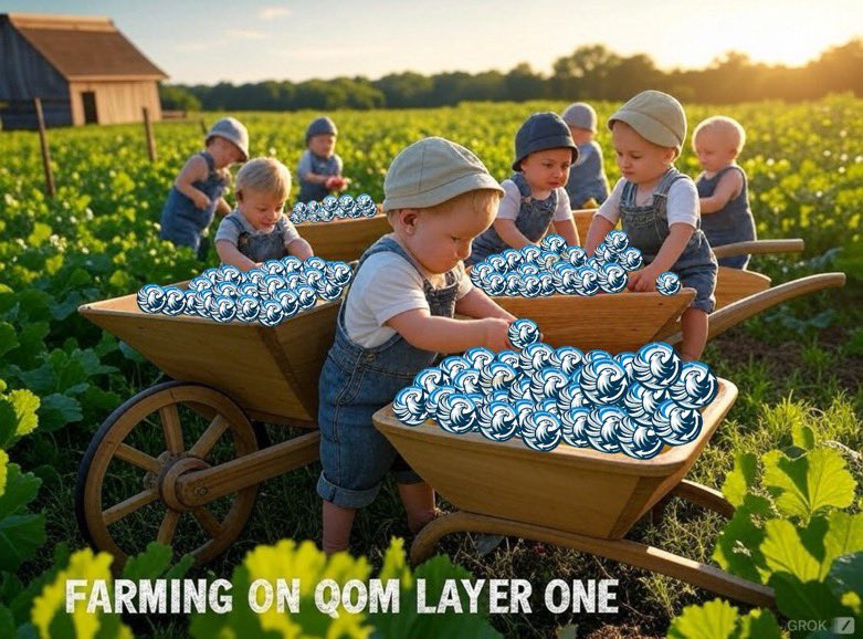 🦅QM. $WQOM on #QL1  

🔊Day 35/369: My Level up challenge 🔊
⛵️21/09/2025:Market Cap @$1.75m ⛵️
We consolidating! You better be farming!
Tomorrow we out here officially In autumn/fall the equinox tipping point is here! kicking off with a new moon &amp; eclipse tonight nice 😎