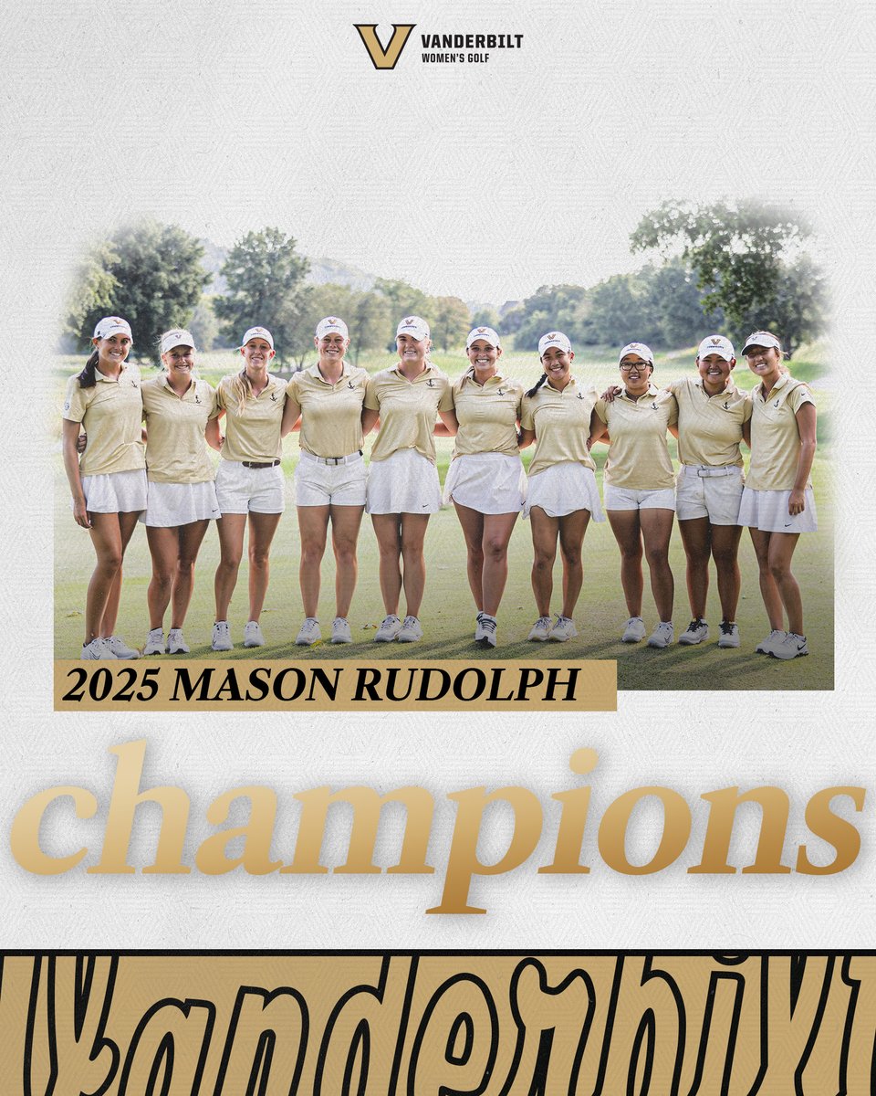 What a finish 🤯

Dores rally from an 8-stroke deficit to claim the 2025 Mason Rudolph Championship 🏆

#AnchorDown⚓️⬇️