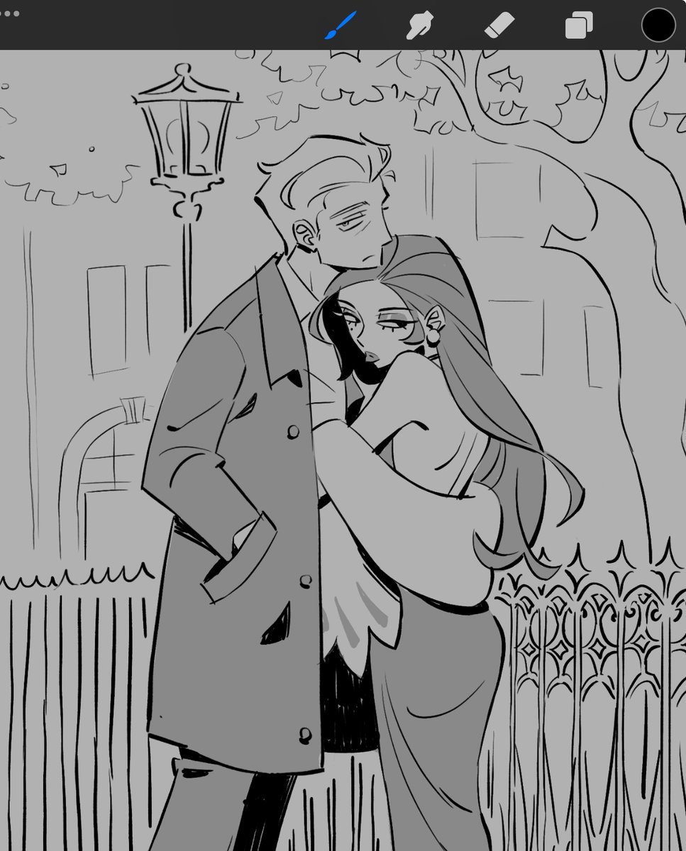 hard lacquer sketch from tumblr 🌹