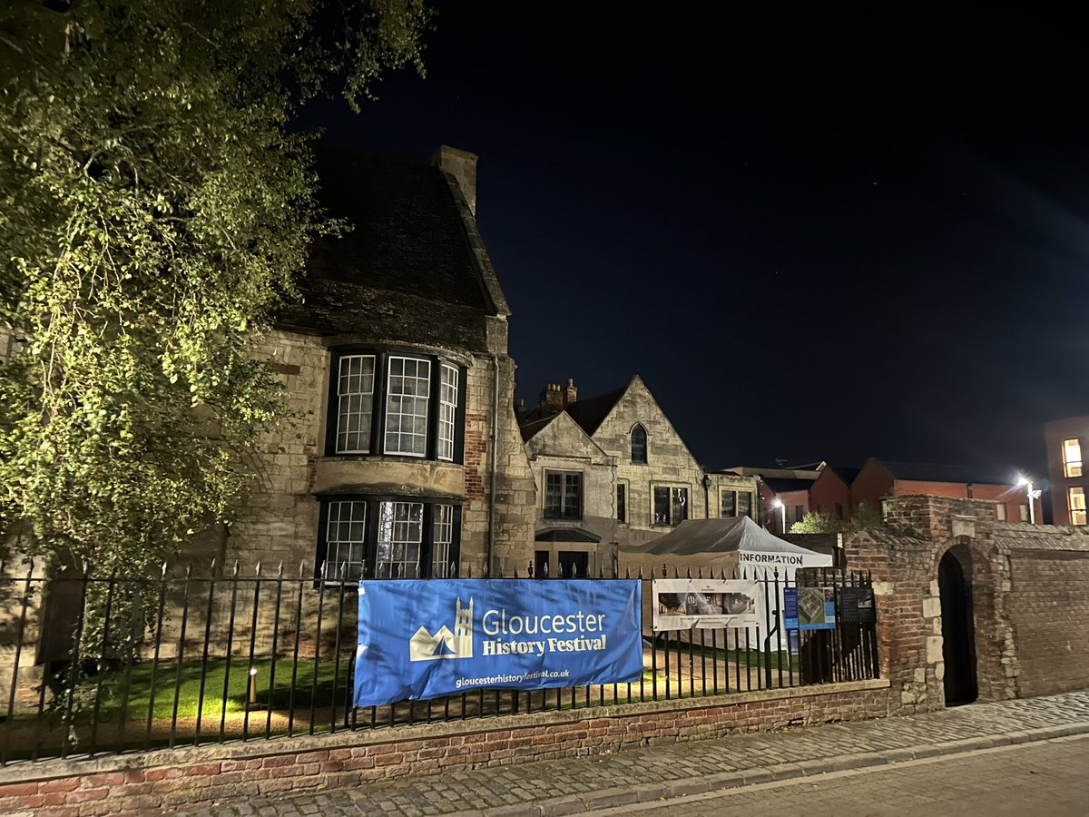 Goodnight Blackfriars. This <a href="/GlosHistFest/">Gloucester History Festival</a> has reminded me to take the good, the beautiful, the enriching as the driving forces going forward. There was such courage &amp; determination, wisdom &amp; hope with every single speaker. What matters is community, friendship, love &amp; learning.