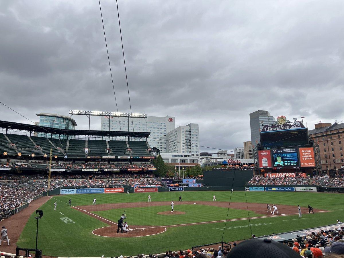 Good weekend to be a Yankees fan in Baltimore.