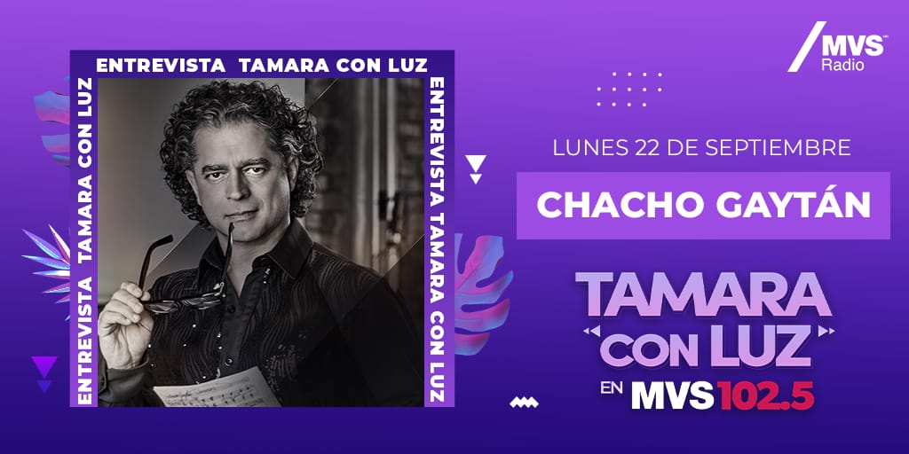 MVS 102.5 FM (@mvs102_5) on Twitter photo En cabina |
<a href="/TamaraconLuzmvs/">Tamara con Luz en MVS 102.5</a>
🎶 Mañana entrevistamos a Chacho Gaytán (<a href="/ChachoGaytanB/">Chacho Gaytan</a> ) sobre su nuevo álbum "Sirenas"
✨ Además, nos contará de su concierto inmersivo PIANO WORLD MUSIC
🎤 ¡No te lo pierdas!
📻 Escúchanos de 10:00-12:00: 102.5 FM
🚨 Y por YT: MVS Noticias En cabina |
<a href="/TamaraconLuzmvs/">Tamara con Luz en MVS 102.5</a>
🎶 Mañana entrevistamos a Chacho Gaytán (<a href="/ChachoGaytanB/">Chacho Gaytan</a> ) sobre su nuevo álbum "Sirenas"
✨ Además, nos contará de su concierto inmersivo PIANO WORLD MUSIC
🎤 ¡No te lo pierdas!
📻 Escúchanos de 10:00-12:00: 102.5 FM
🚨 Y por YT: MVS Noticias