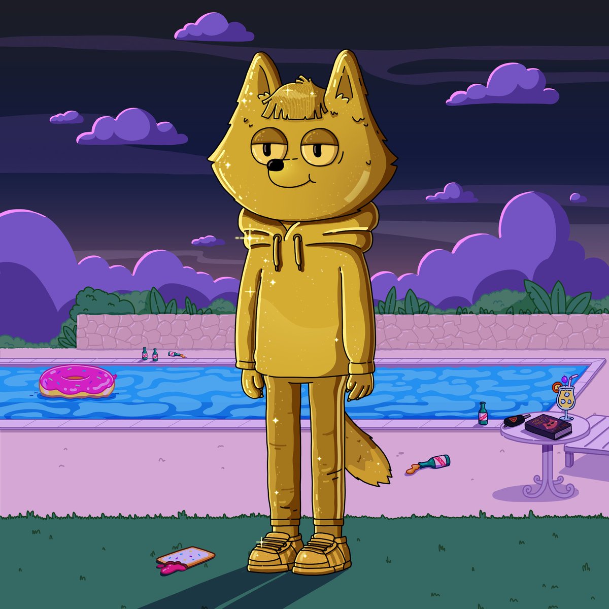 Picked up a new gold <a href="/foxfamnft/">FoxFam 🦊</a>. Still blown away by the quality of the remastered art. OG version in comments