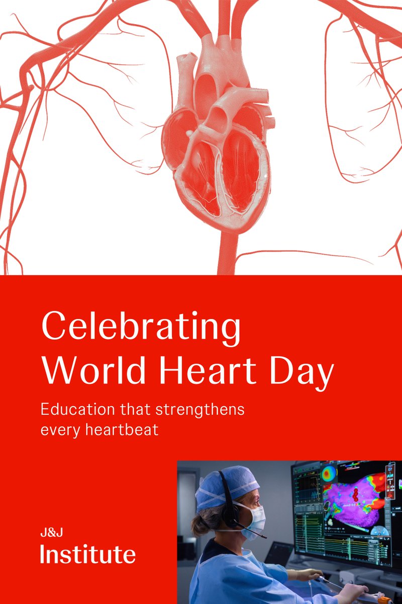 JNJMedTech's tweet image. 🫀 Elevating Cardiac Care with Expert-Guided Learning!

This #WorldHeartDay, #JNJInstitute proudly showcases our unwavering commitment to expanding global opportunities for advanced heart care education - empowering medical professionals with essential insights and practical…