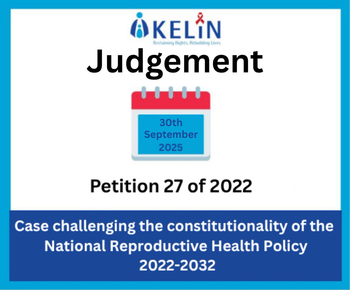 Join us today as we raise our voices for inclusive, rights-based SRHR and demand a policy that truly reflects the lived realities of ALL Kenyans.#RejectRHPolicy
#ZamaraVoices 
<a href="/Zamara_fdn/">Zamara Foundation</a>
<a href="/KELINKenya/">KELIN</a>