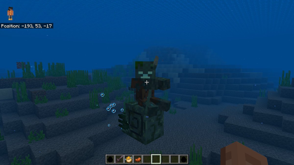 JeanLucasMCPE's tweet photo. @MrDinster New fear unlocked 😬

#MinecraftLIVE #Minecraft #Bedrock https://t.co/pJqRThJmGf