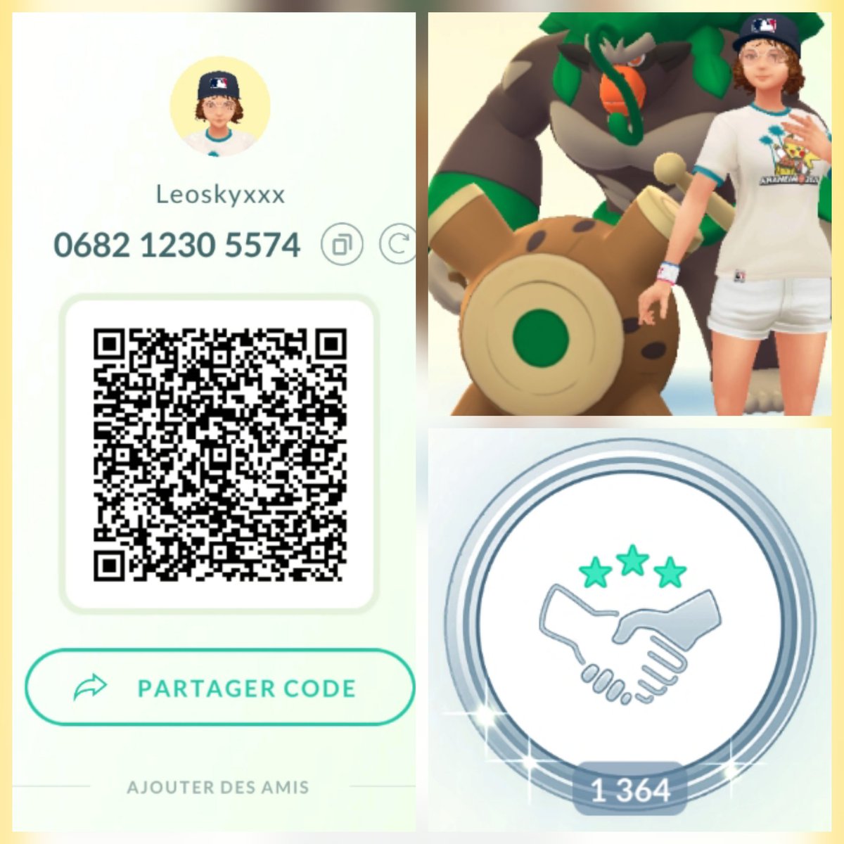leoskyxxx's tweet image. 🍂September (late) adding🍂

0682 1230 5574
I only want: 
- Daily openers🎁
- PVP OK too😄
- I don&apos;t use egg for Ultra/Best, but pls don&apos;t wait too much! 😇
- Inactive removed 🫠

RT please 🔄🫡

#PokemonGO #PokemonGOfriends #PokemonGOCode #pokemongofriendcode