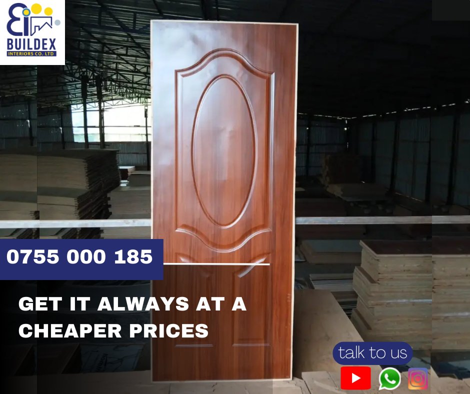 Looking for a door that looks good and doesn’t break the bank?
It’s always cheaper at Buildex
From stylish finishes to strong frames — we’ve got options that fit every space and every budget
Why pay more?

Contact us : 0755 000 185
Visit: buildexinteriors.co.ke
Brevis
Sir Alex