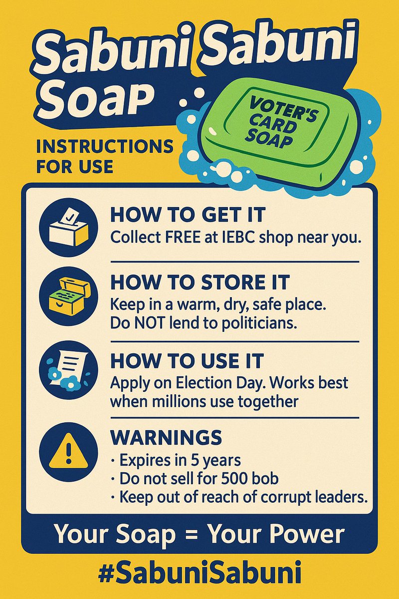 How to use your soap #SabuniSabuni
