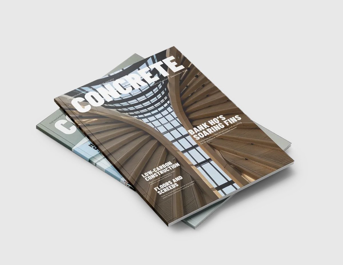 What do we read in our (rare!) downtime? 😉 📖 Concrete Magazine — packed with news, design, guidance &amp; projects on the most versatile building material. 🏗️ 

#Construction #Concrete