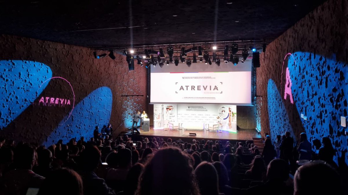 prnoticias's tweet photo. 🔵#ENDIRECTO I V Congreso Iberoamericano @Atrevia de Tendencias en Marketing, Comunicación y Asuntos Públicos en el @CaixaForum de Madrid