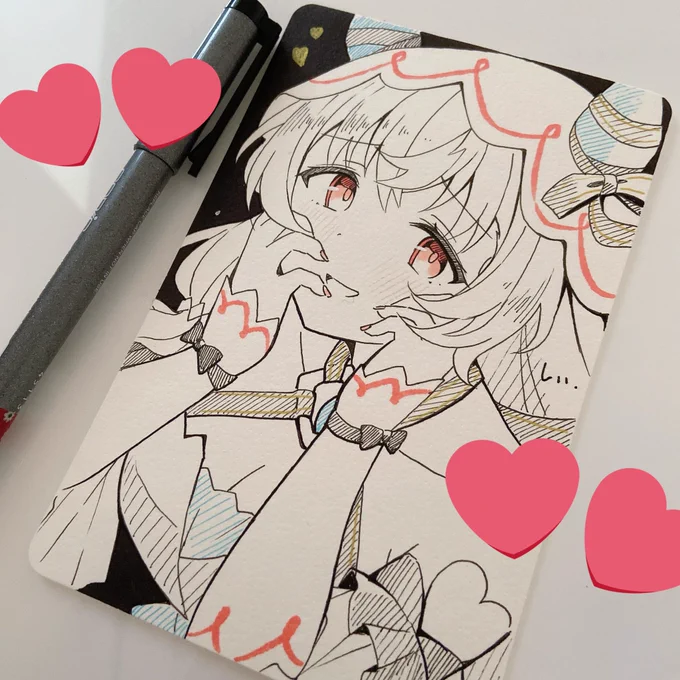 スティルちゃん可愛くかけたのでおまけで付けます