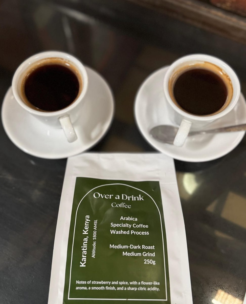 Monday morning deserves something special. Treat yourself to the rich, rewarding flavor of our expertly roasted Kenyan single-origin coffee. It's the perfect way to start a new week and truly. Enjoy the moment. 😌
