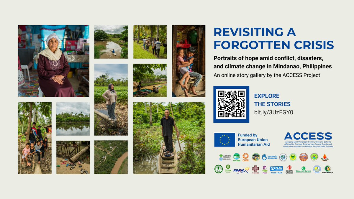 Through the <a href="/eu_echo/">EU Civil Protection & Humanitarian Aid 🇪🇺</a>-funded #ACCESSProject, we are working with vulnerable communities to ensure access to basic services while building their capacity on disaster preparedness. Join us as we journey into their stories of strength and hope: accessproject.ph #EndHungerPH