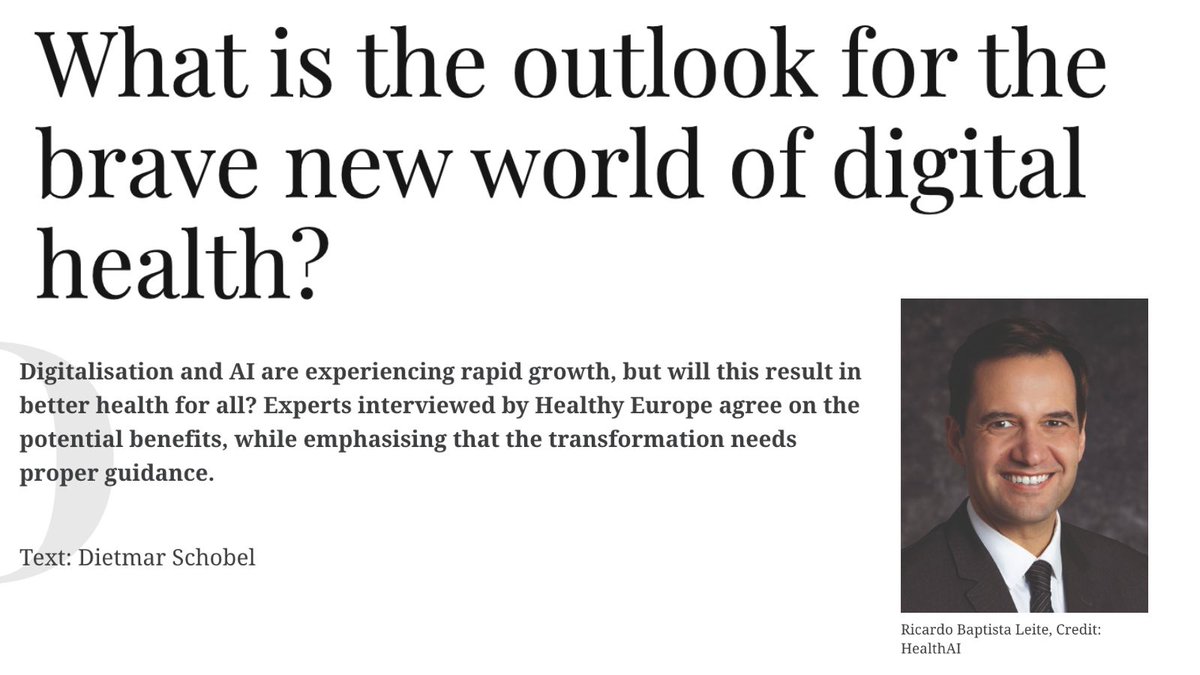 HealthAI tweet media