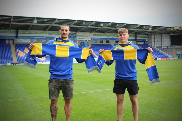 #OTD in 2019:
Warrington announce the signing of two centres from Widnes - Anthony Gelling and Keanan Brand. Gelling was part of the Wigan team that beat Warrington in the 2016 Grand Final