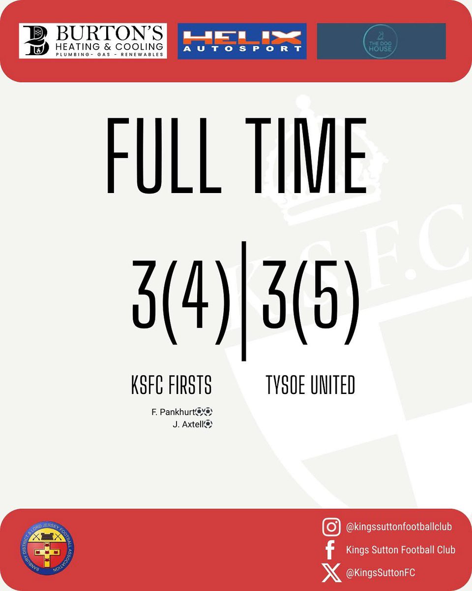 Kings Sutton FC tweet media