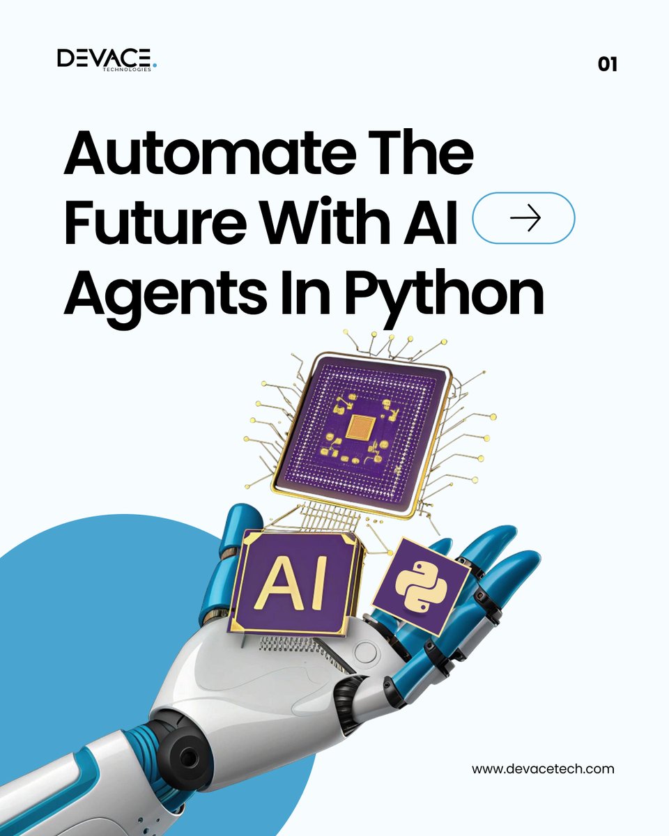 devacetech's tweet image. 𝗔𝗜 𝗮𝗴𝗲𝗻𝘁𝘀 𝗮𝗻𝗱 𝗣𝘆𝘁𝗵𝗼𝗻: 𝗧𝗵𝗲 𝘁𝗲𝗮𝗺𝗺𝗮𝘁𝗲𝘀 𝘆𝗼𝘂 𝗻𝗲𝘃𝗲𝗿 𝗸𝗻𝗲𝘄 𝘆𝗼𝘂 𝗻𝗲𝗲𝗱𝗲𝗱. #Artificalintelligence #PythonAutomation #AIAgents #FutureofWork #AutomationTools #MachineLearning #LangChain #AutoGPT
#AIForWork #DigitalTransformation #Devace