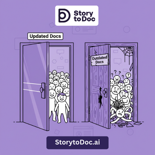 storytodoc's tweet image. Outdated docs aren’t neutral.
They actively break trust.

Every confused user = lost confidence.

#CustomerSuccess #SaaSProduct