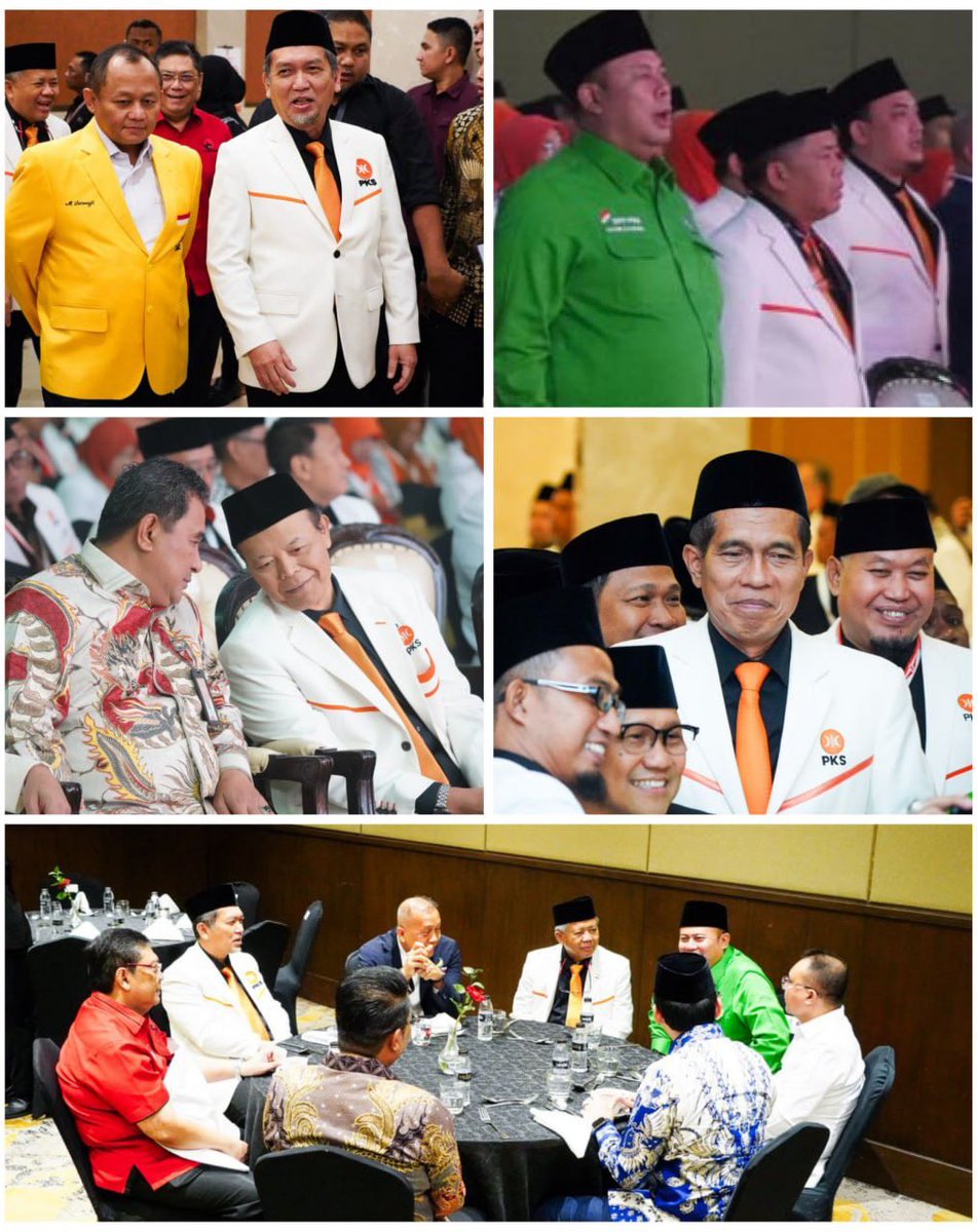 FPKSDPRRI's tweet image. 🔸Tokoh Nasional Hadiri Puncak Munas PKS ke-VI

Sejumlah Tokoh Nasional turut hadir dalam Acara Puncak Munas VI PKS yang diselenggarakan pada Ahad 28 September 2025 di Hotel Sultan Jakarta.

#fraksipksdprri 
#PKSpembelaRakyat 
#PKS