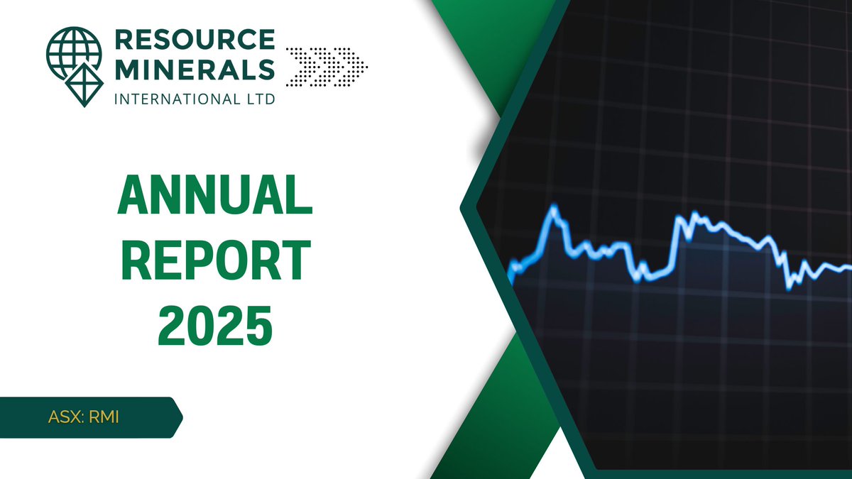 ResMin_RMI's tweet image. ICYMI: Resource Minerals International Ltd (#ASX: $RMI) is pleased to provide its Annual Report 2025: api.investi.com.au/api/announceme… $RMI.ax #ASXNews