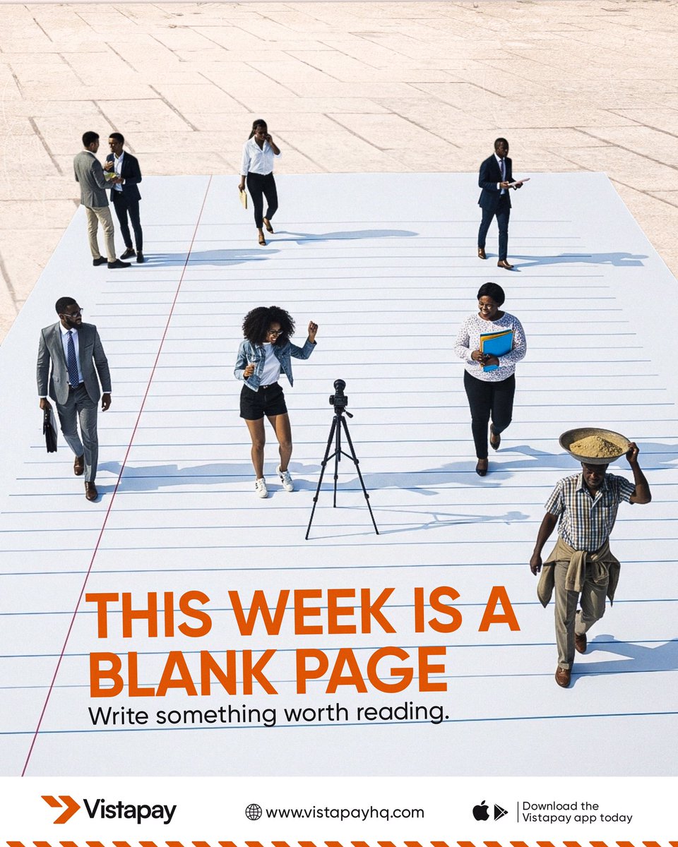 vistapayhq's tweet image. Happy new week from all of us at Vistapay.
Ensure to make the most of your time ahead, and have a week as beautiful as you.