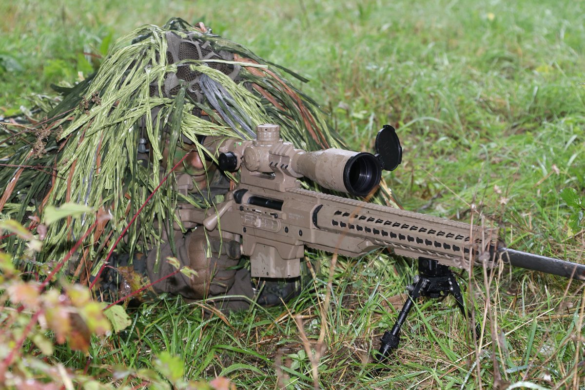 Bundesheerbauer's tweet image. Ausbildung am 8,6-mm-mittleren-Scharfschützengewehr Steyr 08A2 beim Jägerbataillon 12 in Amstetten. #Bundesheer