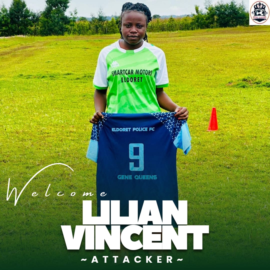 GeneQueens's tweet image. UNLEASHING THE BEAST🦁⚽️

Welcome LILIAN VINCENT to GENE QUEENS FC-ELDORET 🙌. Our new goal-scorer is ready to take the pitch by storm and bring the fire🔥🏆 

Let&apos;s give her a roaring welcome🦁 

#NewSigning #Attacker #GoalFrenzy #Malkiawaetown