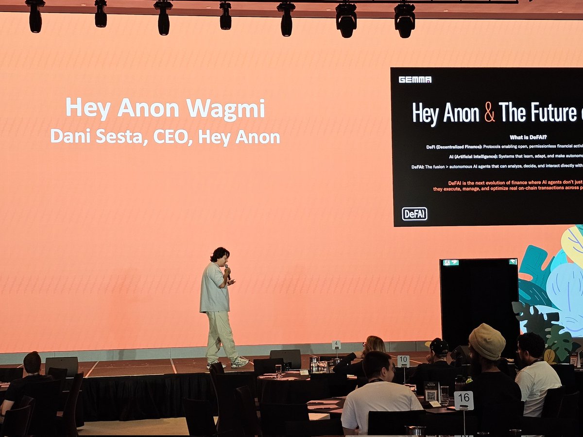The future of AI and blockchain is being built now, and <a href="/HeyAnonai/">Hey Anon</a> is leading the charge.

🎤 @DanieleSesta