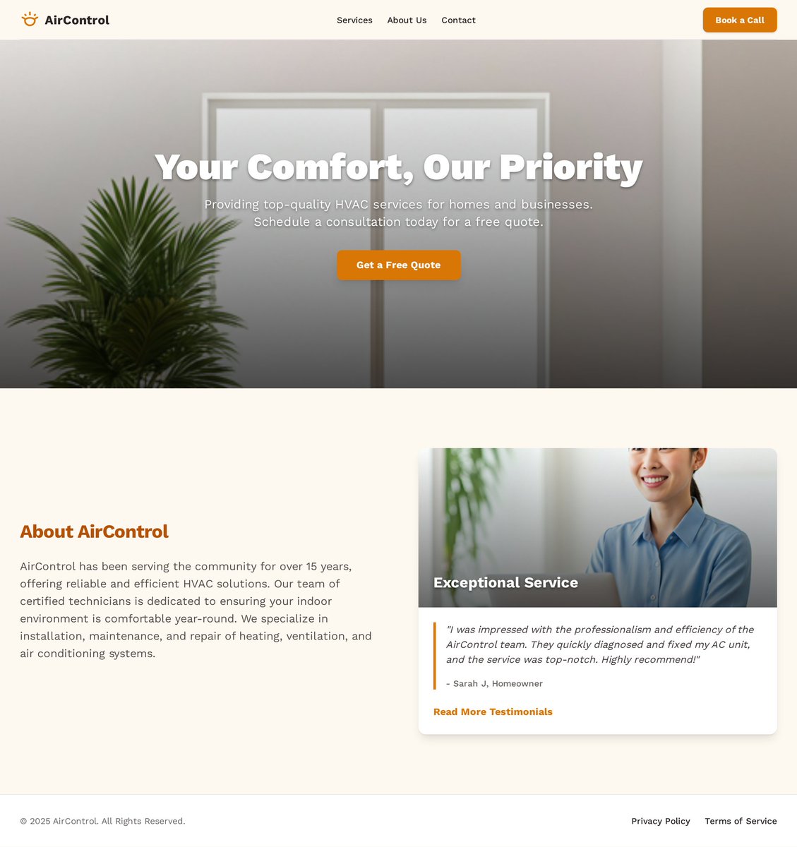 timothygraphics's tweet photo. Just designed a fully mobile responsive website for an HVAC contractor with the goal of more calls and jobs... #HVAC #SmallBusiness #USA https://t.co/UaAX3SYIkw