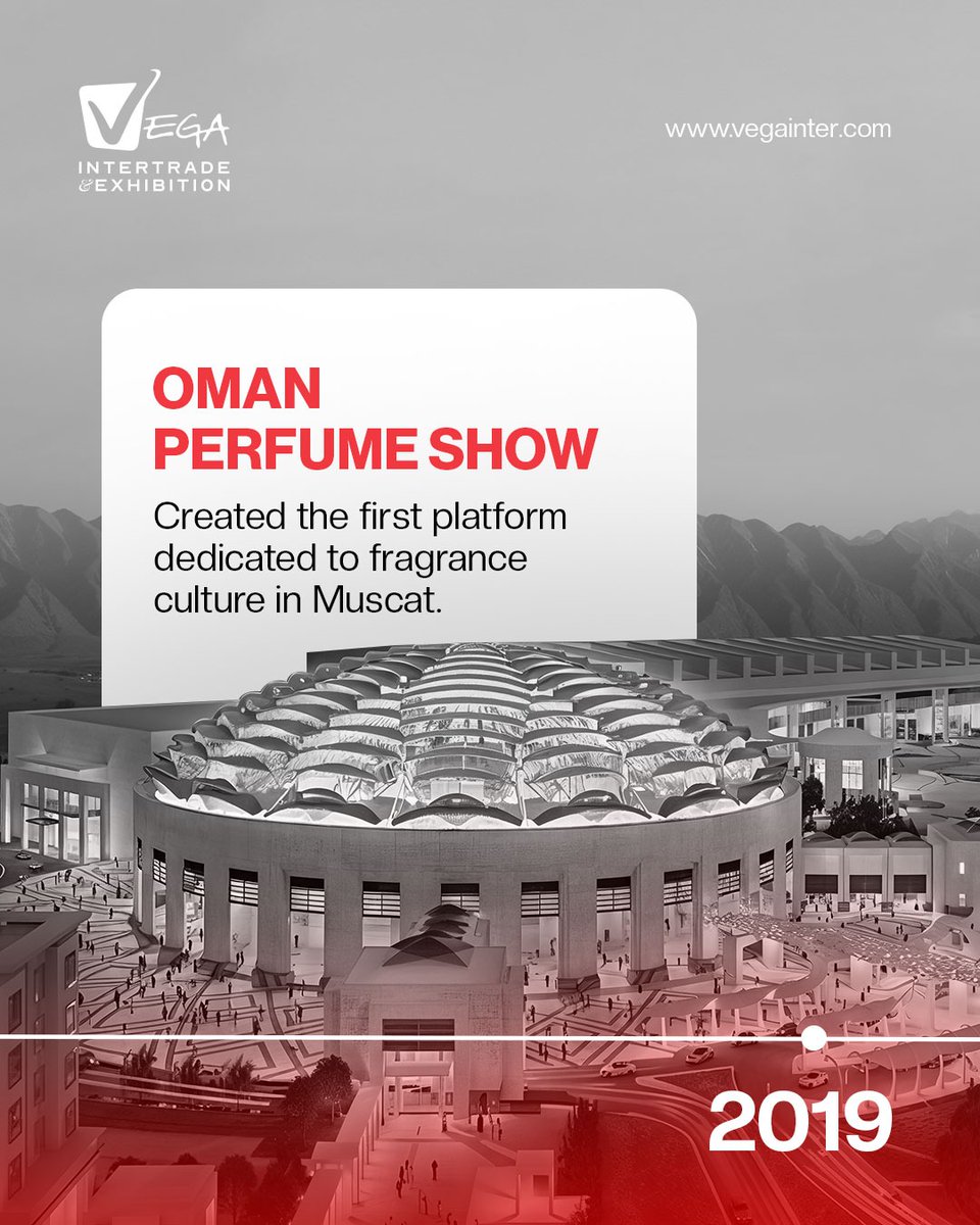 vega_inter's tweet photo. Some moments change everything — and we make them happen. From the GCC’s 1st Floating Market (2018) to Oman’s 1st Perfume Show (2019) to our award-winning Railway Market (2021) — Vega continues to forge new cultural frontiers. And we’re just getting started! https://t.co/1KEbrrBcg0