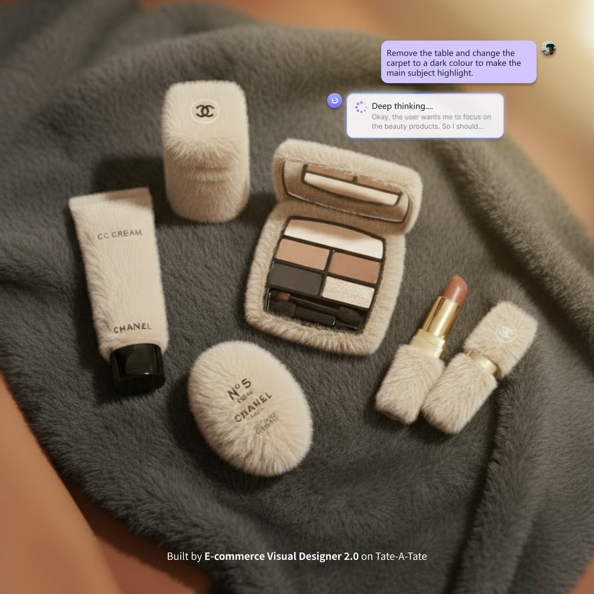 TateATate_AI's tweet image. E-commerce Visual Designer 2.0 is here with Google's Gemini 2.5 Flash Image!
🆓 Try FREE in our Marketplace ⚡ Ready-to-use examples included →console.tate-a-tate.com/store
AI is bringing e-commerce visuals into the "second-speed" era!
#Ecommerce #GeminiAI #VisualAI #DigitalMarketing