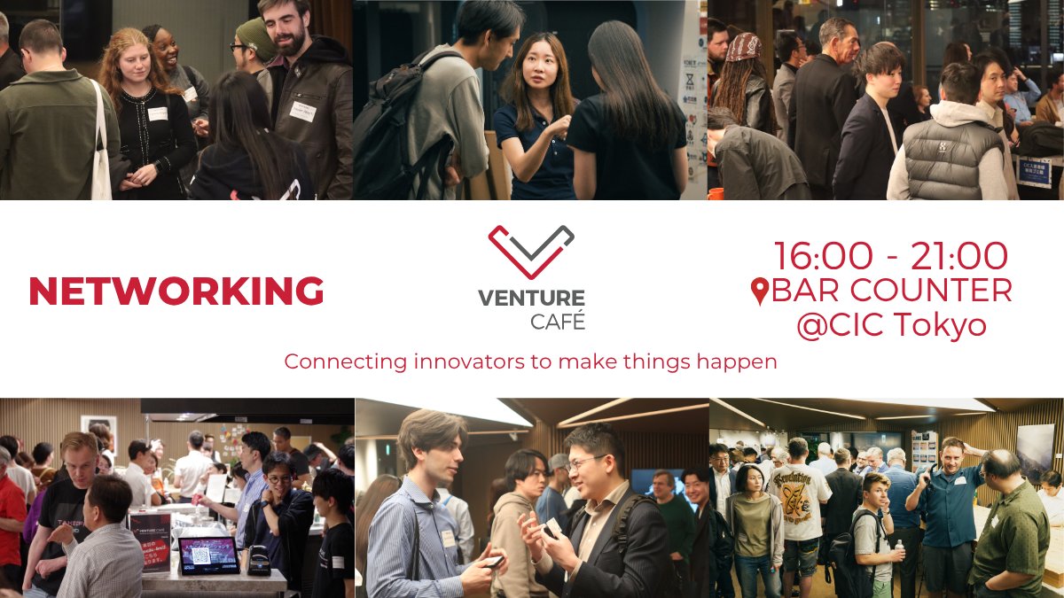 VenCafeTokyo's tweet image. 【10/2（木）開催！｜Thursday Gathering #354】
今週のThursday Gatheringでは、CIC TOKYO 5周年直前ということもあり、オープンイノベーションやスタートアップ・エコシステム/コミュニティの現在地や未来についてのセッションを多数開催予定です！！
