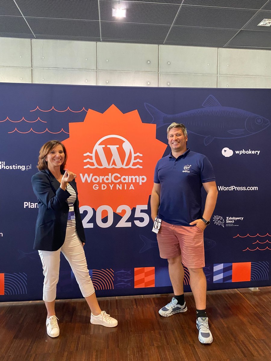 We just got back from Gdynia, big thanks to the organizers, and we are already excited to meet everyone again at the European WordCamp in Krakow in 2026. Thanks for support WEDOS.Protection.

#wcgdynia #wordcampgdynia #gdynia #wordcamppolska #wordpresswebsites