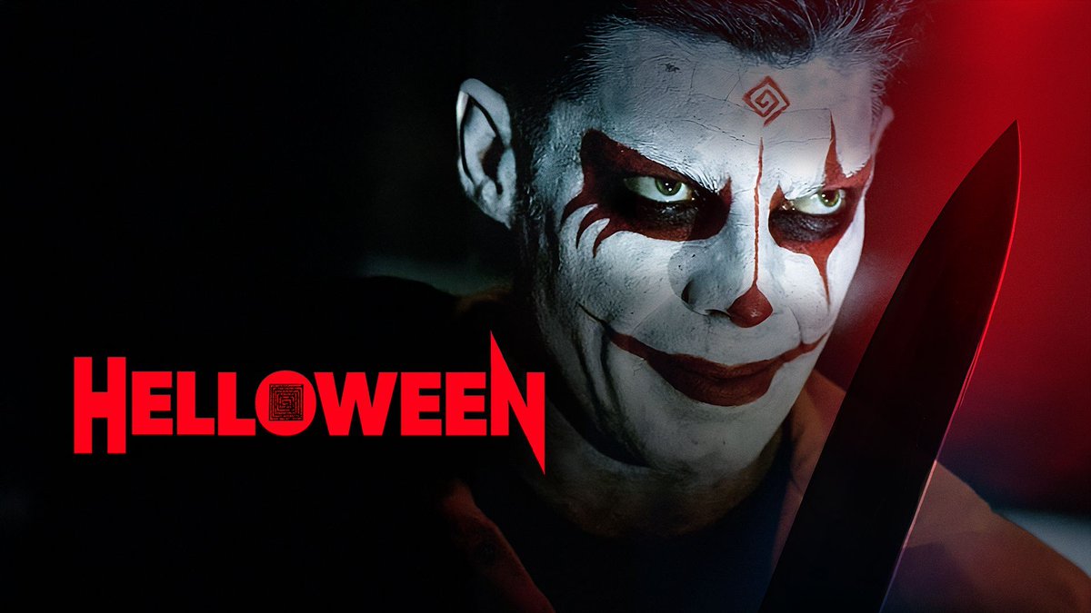 AimPublicity's tweet photo. Tune in to #BBCRadioNorthampton with #BernieKeith at 11:20 today to catch director #PhilClaydon and the killer clown himself #RonanSummers discuss all things #Helloween 🤡 

#Helloween is on digital today #MiracleMediaUK and arrives on Blu-ray 13 Oct @101FilmsUK https://t.co/ElJdh2Z9ZE