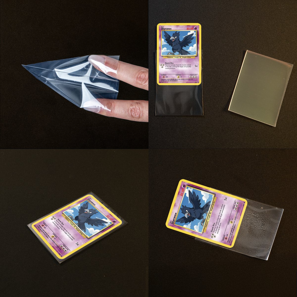 KonixInteract's tweet image. Tu veux garder tes cartes Pokémon, Lorcana, One Piece, Magic The Gathering et bien d&apos;autres comme neuves ? ✨
 
Les &quot;perfect&quot; sleeves sont là ! 

💪 Ultra résistantes, sans acide/PVC 
📏 Taille standard 64x89 mm 
👀 Ultra claires
