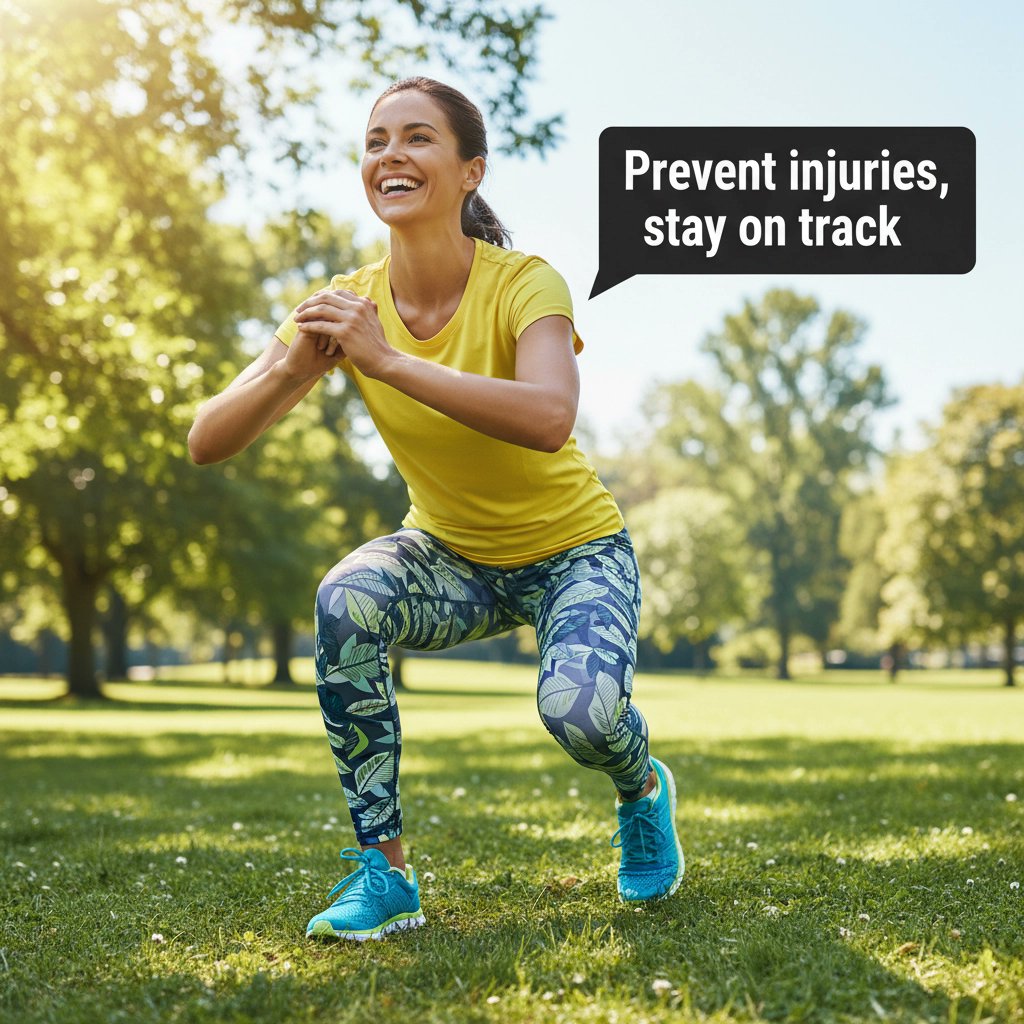 Stronger muscles = fewer injuries. Runners, add simple strength moves like squats, lunges, and balances to your weekly routine to keep niggles at bay. Our training plans at The Running Bug make injury prevention easy: support, community, and expert tips included. Let's run smart,