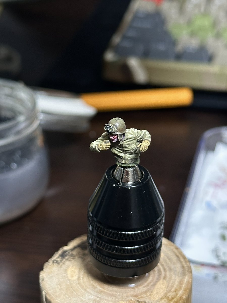 milita_draw's tweet photo. tamiya 1/48 tank crew https://t.co/KuAYN1Bqu0