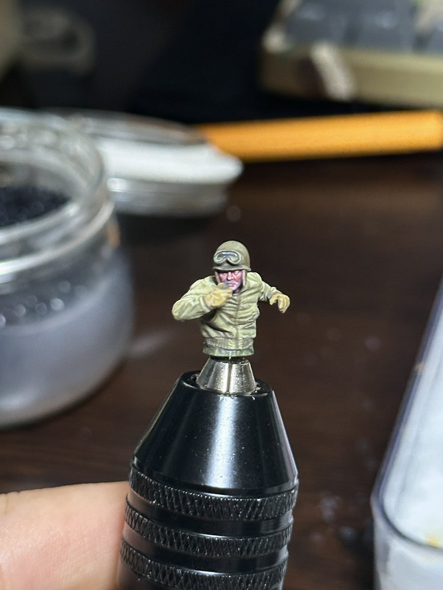 milita_draw's tweet photo. tamiya 1/48 tank crew https://t.co/KuAYN1Bqu0