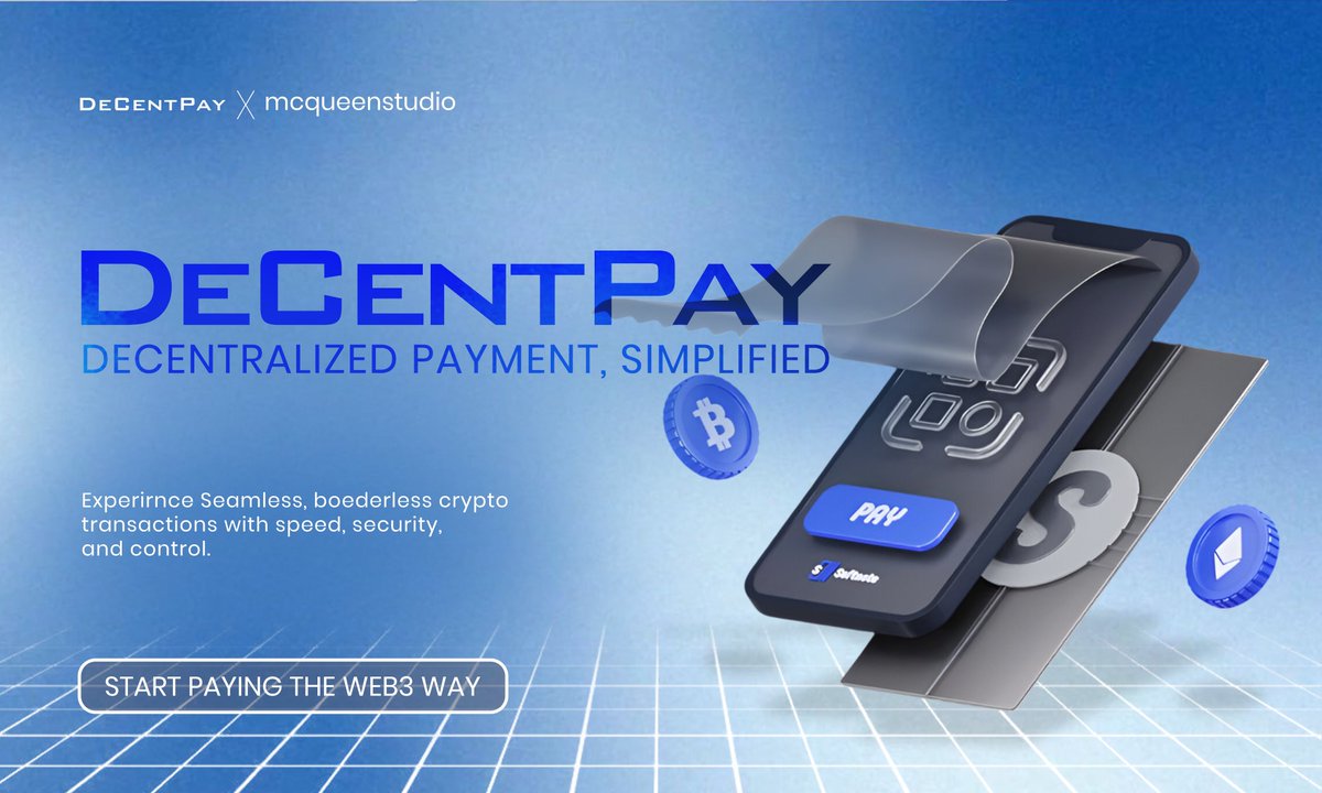 _dave_va_'s tweet image. Day 20 of the #30DaysWeb3DesignChallenge 
Today’s project:
DeCent Pay, a Web3 payment solution built for fast, secure, and borderless transactions.
.
Feedbacks are welcomed 🙌🏽
.
If you need a designer to bring your Web3 ideas to life, my DMs are open.