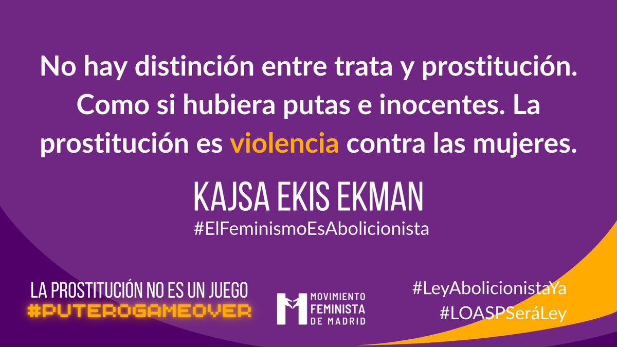 📚 El feminismo es abolicionista: críticas históricas a la prostitución ✍️ 
La posición del feminismo frente a la prostitución es la historia de una genealogía abolicionista.
HILO 👇 🧵 
#LeyAbolicionistaYa #PuteroGameOver #LOASPSeráLey #AbolicionOBarbarie